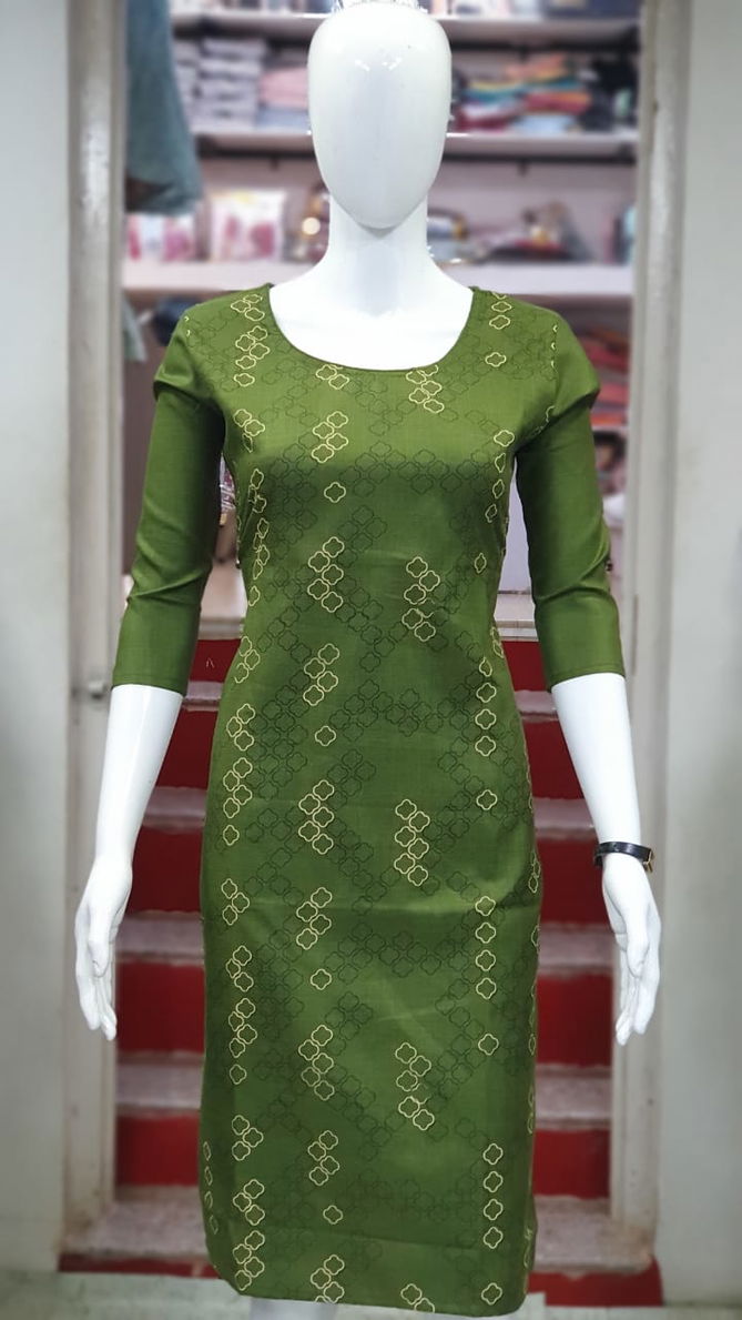 Ff Zarukhe Cotton Printed Regular wear Designer Kurti Collection